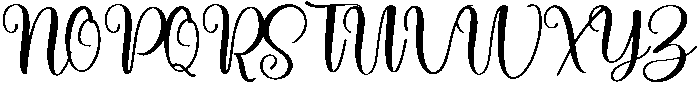 Better Regular otf (400) Font UPPERCASE
