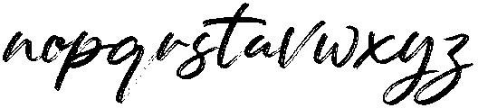 Better Sunday otf (400) Font LOWERCASE