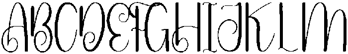 Better Together Regular otf (400) Font UPPERCASE