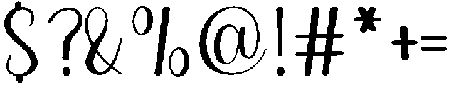Better Together Regular otf (400) Font OTHER CHARS