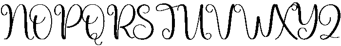 Better Together Regular otf (400) Font UPPERCASE