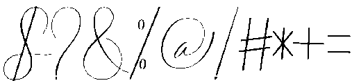 Better otf (400) Font OTHER CHARS