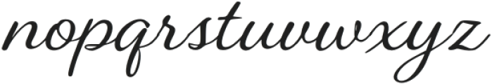 Better with you  Script otf (400) Font LOWERCASE