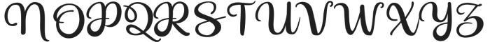 BetterLove-Normal otf (400) Font UPPERCASE