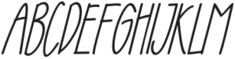 Betterfly Regular otf (400) Font UPPERCASE