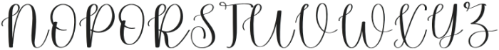 Betterline Regular otf (400) Font UPPERCASE