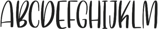 Betterlove otf (400) Font UPPERCASE