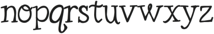 Bettina Serif Regular otf (400) Font LOWERCASE