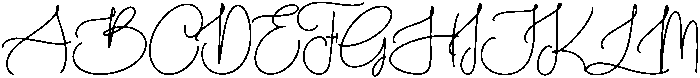 Bettina otf (400) Font UPPERCASE