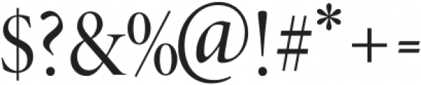 Bettran-Italic otf (400) Font OTHER CHARS