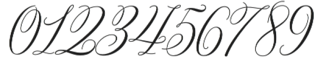 Bettrisia Script Regular otf (400) Font OTHER CHARS
