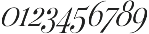 Between Century Italic Serif otf (400) Font OTHER CHARS