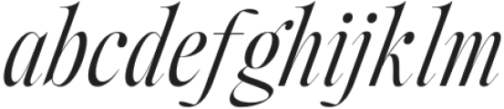 Between Century Italic Serif otf (400) Font LOWERCASE