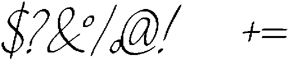 Between Lines - 1 Regular otf (400) Font OTHER CHARS