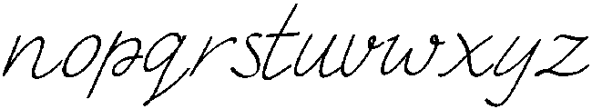 Between Lines - 1 Regular otf (400) Font LOWERCASE