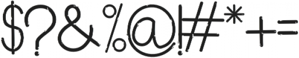 Beukah Type Serif Regular otf (400) Font OTHER CHARS