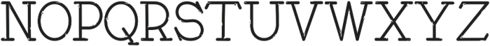 Beukah Type Serif Regular otf (400) Font UPPERCASE