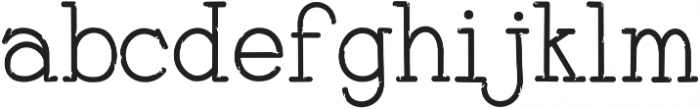 Beukah Type Serif Regular otf (400) Font LOWERCASE
