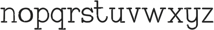 Beukah Type Serif Regular otf (400) Font LOWERCASE