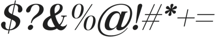 Bevenida Semi Bold Italic otf (600) Font OTHER CHARS