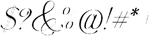 Beverly Hills Calligraphy otf (400) Font OTHER CHARS