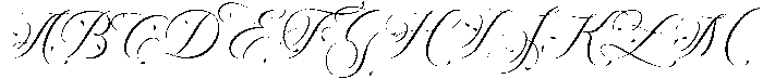 Beverly Hills Calligraphy otf (400) Font UPPERCASE
