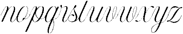Beverly Hills Calligraphy otf (400) Font LOWERCASE
