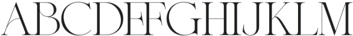 Beverly Hills Typeface Regular otf (400) Font LOWERCASE