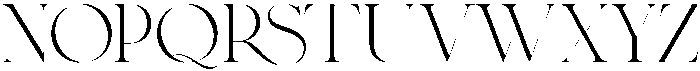 Beverly Hills Typeface otf (400) Font LOWERCASE