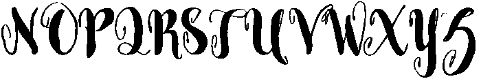 Beverly otf (400) Font UPPERCASE