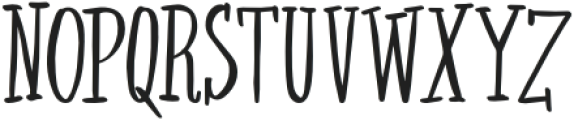 BeverlySerif-Regular otf (400) Font LOWERCASE