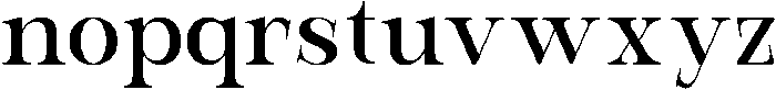 Bevola Regular otf (400) Font LOWERCASE