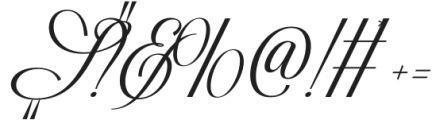 BeynaElavani-Script otf (400) Font OTHER CHARS