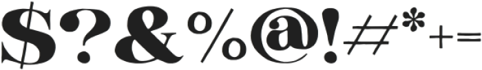 Beyond Comfort Serif otf (400) Font OTHER CHARS