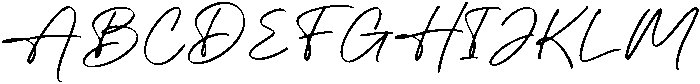 Beyond Dreams otf (400) Font UPPERCASE