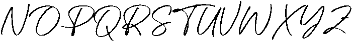 Beyond Dreams otf (400) Font UPPERCASE