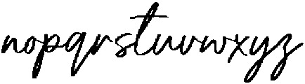 Beyond Dreams otf (400) Font LOWERCASE