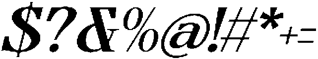 Beyond Musik Italic otf (400) Font OTHER CHARS