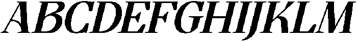 Beyond Musik Italic otf (400) Font UPPERCASE