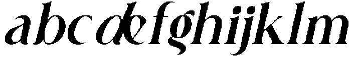 Bezoria Italic otf (400) FONT