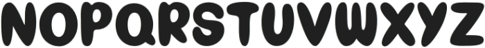 bear gummy Regular otf (400) Font LOWERCASE