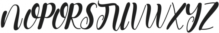 belymole Italic otf (400) Font UPPERCASE