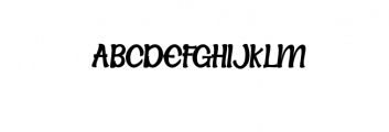 Beatgh Font UPPERCASE