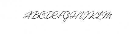 Beautiful Heart.otf Font UPPERCASE