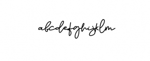 Beauty Boutique Font LOWERCASE