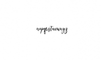Beauty Friday Script Font LOWERCASE