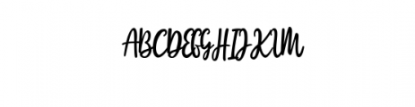 BeautyAmanda.ttf Font UPPERCASE