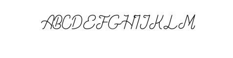 BeautyOne.ttf Font UPPERCASE