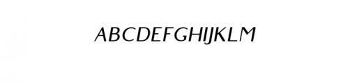 Belgium Italic.otf Font UPPERCASE