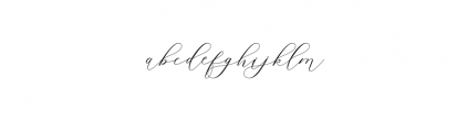 Belights.otf Font LOWERCASE